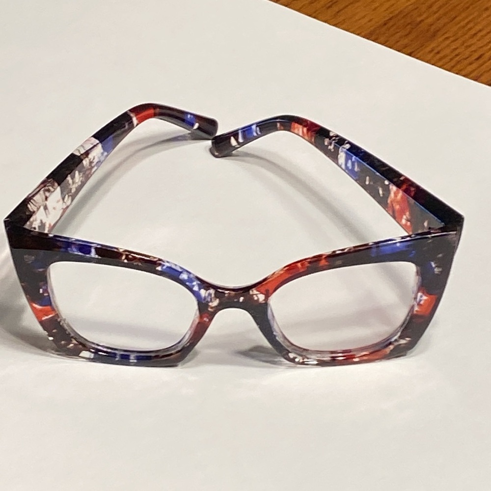 Sunglasses Oversize Frame UV Protection Multi colored